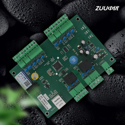 ZUU中优 ZU-5802T 双门门禁控制板 - 深圳 TCP/IP 智能双门门禁控制器厂家
